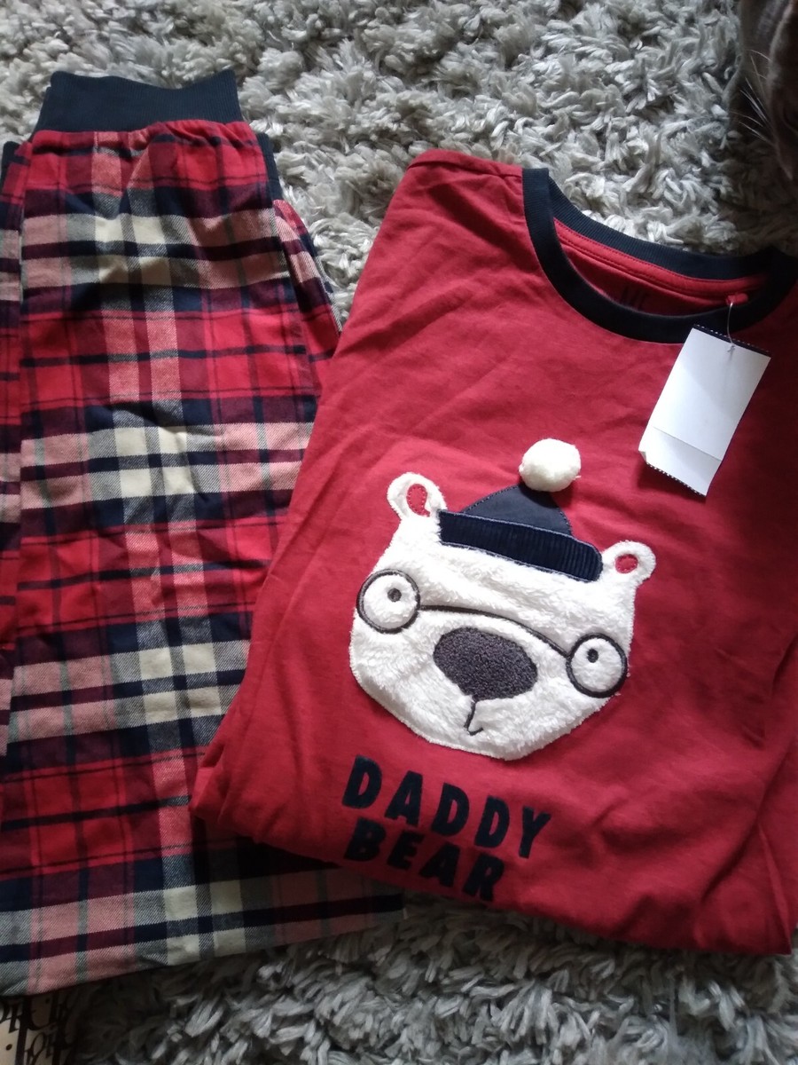 Matching Pajamas Mama Papa And Baby Bear Pajamas Family Pajama