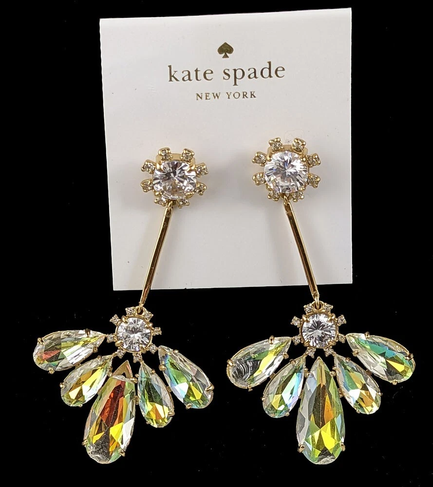 Kate spade iridescent earrings deals