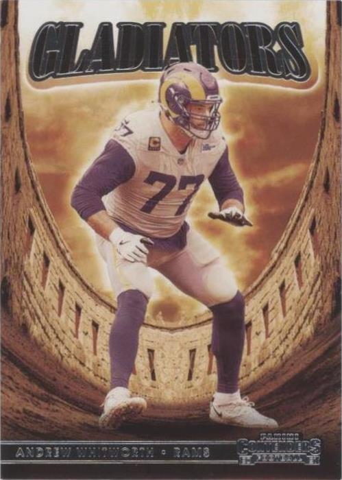 2021 Panini Contenders Andrew Whitworth #GLD-AWH - 1 of 2