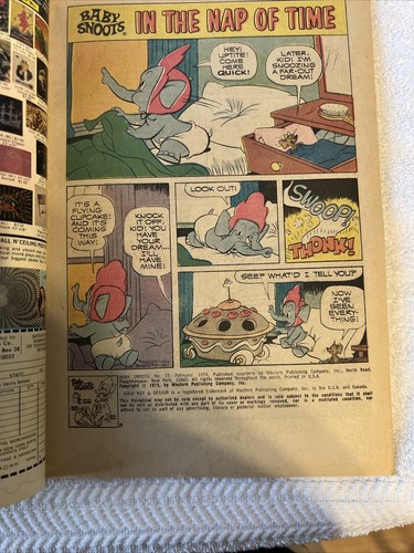 GOLD KEY Comics Baby Snoots #14 & #15 1973, 1974 BELLISSIME condizioni - Foto 19 di 19