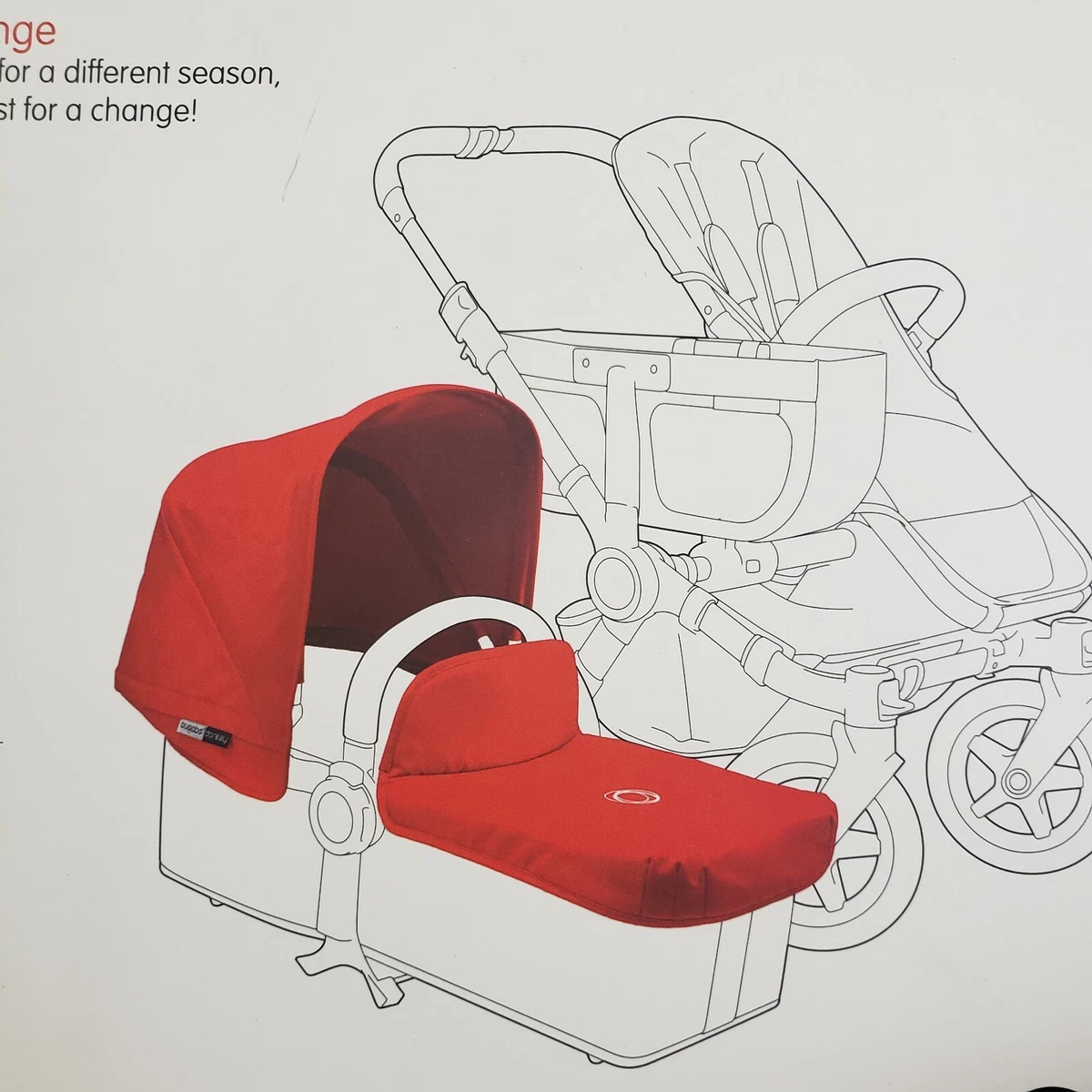 Bugaboo donkey cheap fabric