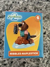 2025 McDONALD'S Zootopia 2 Disney HAPPY MEAL TOY 6 Nibbles Maplestick