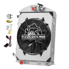 4-row Radiator Shroud Fan For 1930-1931 Ford Model Ford V8 Conversion At 3.3l