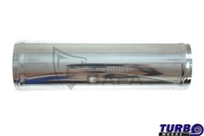 Aluminiumrohr gerade &Oslash;60 mm 20 cm poliert f&uuml;r Ansaugung/Ladeluftk&uuml;hler