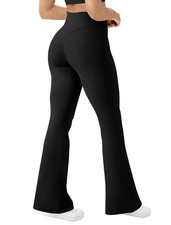's Yoga Pants Bootcut Flare Leggings Flared Bell Bottom Leggings High-Waisted...