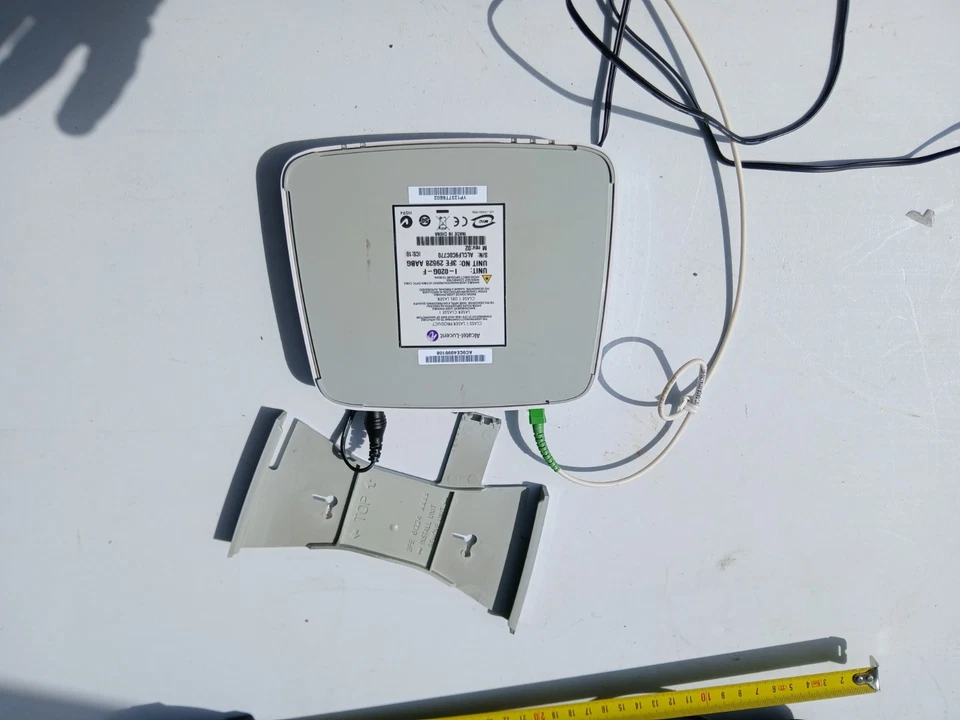 Alcatel-Lucent I-020G-F GPON ONT Telenor Fiber Terminal 1x GE Port + Mount - Image 3 of 4