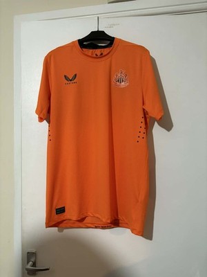Castore Newcastle United orange 22/23 Torwart Auswärts Fußballtrikot Herren Größe