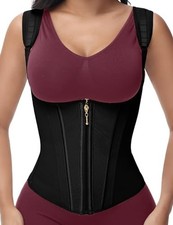 SHAPSHE Waist Trainer for Women Tummy Control Workout Back Support Postpartum...