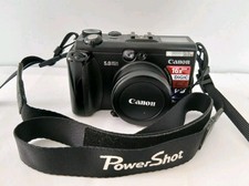 CANON POWERSHOT G5 5MP BLACK DIGITAL CAMERA WITH STRAP FOR SPARES/REPAIR-READ