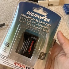Digipower Rechargeable Battery replacement for Nikon EN-EL 12 Coolpix NEW