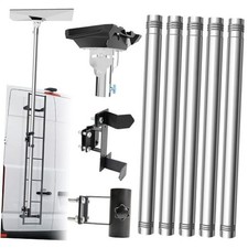 Starlink Gen 3 Pole Mount Kit - Adjustable Design 5-Section with Ladder Mount