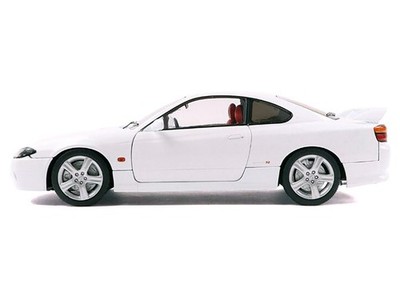 SOLIDO 1999 NISSAN SILVIA S15 SPEC-R AERO 1/18 DIECAST ASPEN WHITE