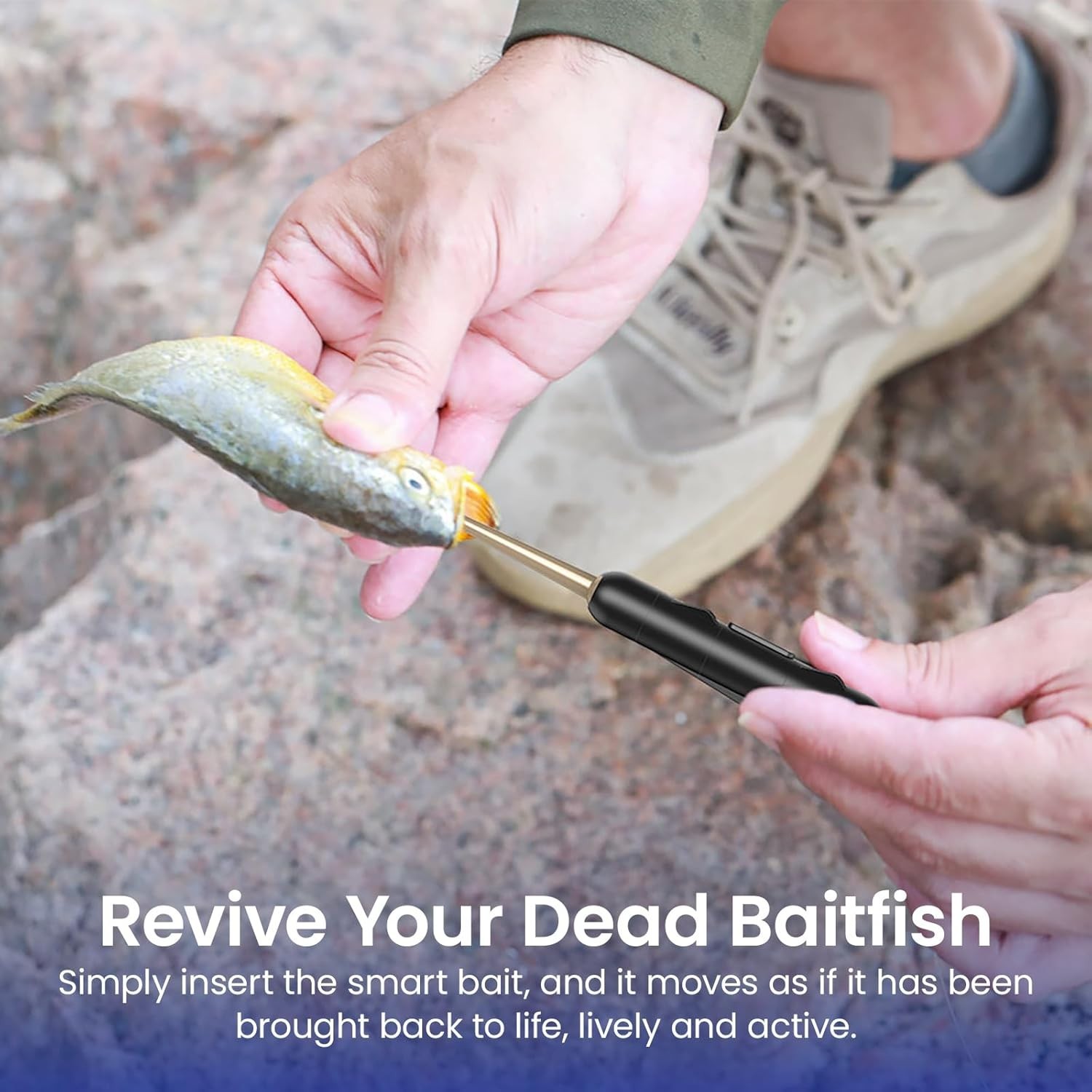 Robotic Swim Baits Realistic Action Fishing Lure Auto-Swimming Electric Lure - Image 2