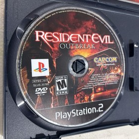 Resident Evil: Outbreak PS2 (Sony PlayStation 2, 2004) CIB Complete Tested