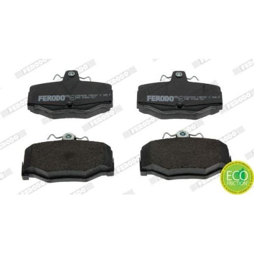 Kit de plaquettes de frein Ferodo FDB707 Premier Eco Friction pour frein à disque avant