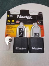 Master Lock Magnum Series M115XTLF Padlock, 1-7/8 in W Body, 5/16 in Dia Shackle