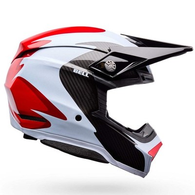 Bell Moto-10 Spherical Fluid ECE 22.06 MX Helm schwarz/rot