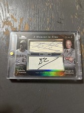 2025 Topps Sterling Roberto Clemente Dwight Eisenhower 1/1 Dual Cut Auto