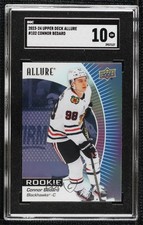 2023-24 Upper Deck Allure Rookies Connor Bedard #102 SGC 10 GEM 01nl