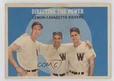 1959 Topps Directing the Power Jim Lemon Cookie Lavagetto Roy Sievers #74 15wb