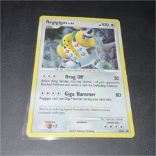 Pokémon Regigigas Promo Holo 100 HP DP40 Diamond and Pearl Drag Off Giga Hammer on eBay