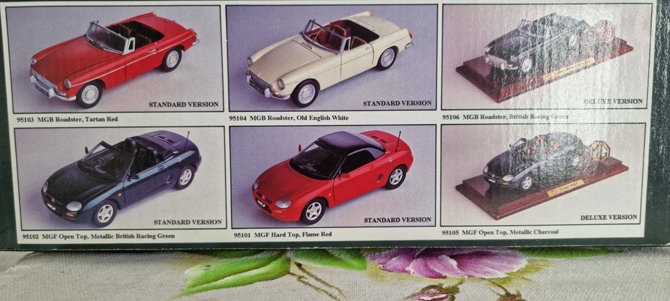 1/18 Scale MGB Roadster White 1963 Corgi Diecast Model Car 95104 - Image 2 of 4