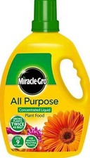 Miracle-Gro All Purpose Concentrate Liquid Plant Food 2.5L 3.87 per litre