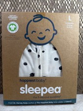 Happiest Baby Sleepea 5-Second Swaddle -Organic Cotton Large 4-6 Mos