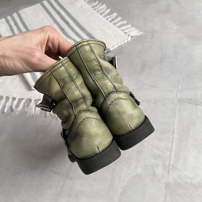 00s Dirk Bikkembergs Engineer Biker Boots AS 98 Guidi Vibe | eBay