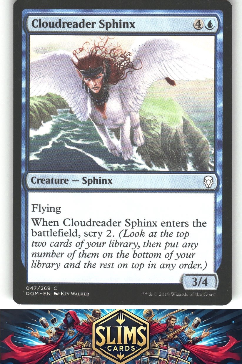 Cloudreader Sphinx - Dominaria - MTG - Common - #47 - NM