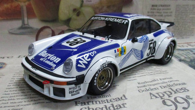 Rare out of print EXOTO 1 18 1977 Porsche 934 RSR 58 Kremer Rare out of print EXOTO 1 18 1977 Porsche 934 RSR 58 Kremer