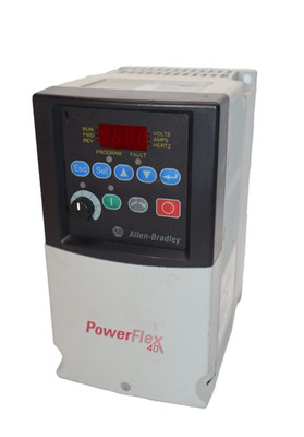 Allen Bradley PowerFlex 40 AC Drive 22B-D4P0N104 Series A 1.5kw 2hp