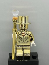 Custom Lego Mr Gold Mini Figure