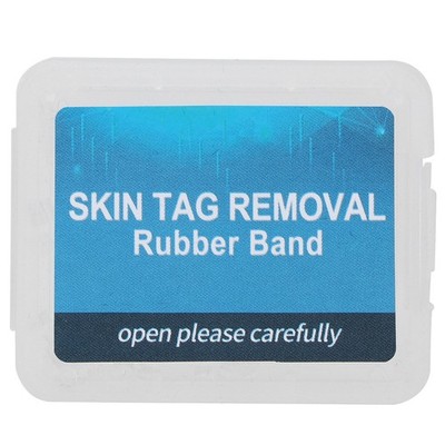 30Pcs Skin Tag Removal Rubber Bands Safe Micro Band Non Toxic Mole Wart Skin