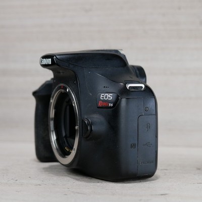 Buy Canon EOS Rebel T6 18MP Digital SLR Camera - Black (Body Only