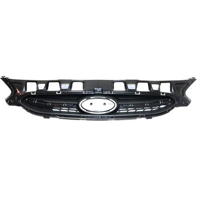 Grille 2015-2016 For Hyundai Accent Black 2-Door Hatchback 4-Door Sedan