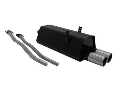 Novus Sportendschalldämpfer für BMW E36 Lim. (3/B) 2 x 76mm