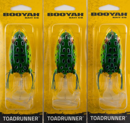 Appât de pêche de surface pour grenouille léopard Booyah Toadrunner