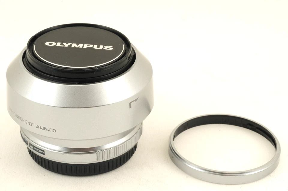 [MINT w/Hood] Olympus M. Zuiko DIGITAL 25 mm f/1.8 Lens Silver From JAPAN #0064 - Image 4 of 4