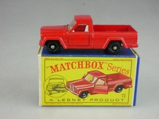 Camioneta Jeep Gladiator 71b - 32294 Matchbox ruedas regulares