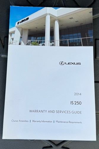 2014 14 Lexus IS350 IS250 COMPLETE OEM Owner + Navigation Manual Set + Case - Picture 5 of 6