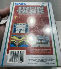 Iron Tank: The Invasion of Normandy (Nintendo, 1988) New Factory Sealed NES