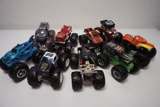Mixed Lot of 8 Monster Truck Toys Hot Wheels  Monster Jam