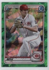 2020 Bowman Chrome Draft Sapphire Edition Green 17/50 Joe Boyle #BD-165 w5p