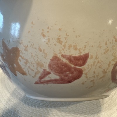 Treasure Craft Nesting Bowls   Seascape  Set of 2 Mixing Bowls