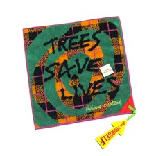 Vivienne Westwood Propaganda Handkerchief with Removable Charm 27 cm Green