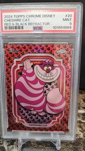 2024 Topps Chrome Disney Chesser Cat Out Of 28