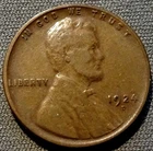 U.S., 1924-D Lincoln Cent