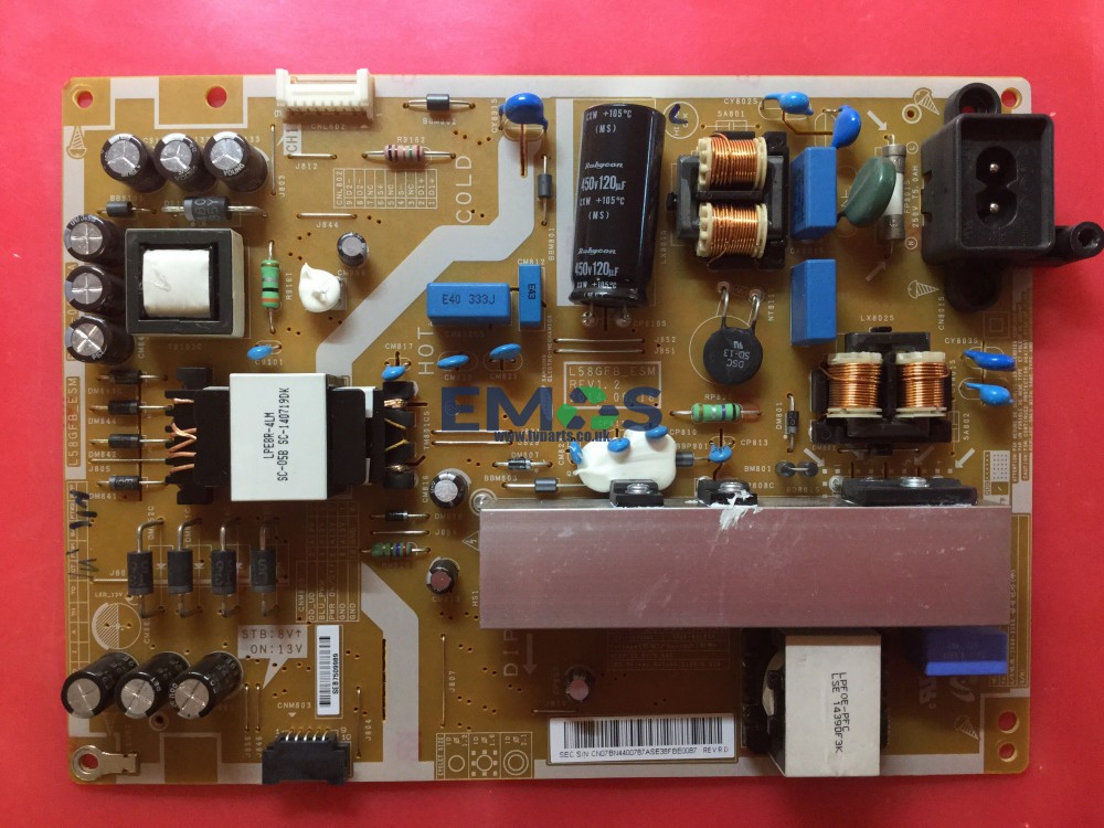 BN44-00787A POWER SUPPLY FOR SAMSUNG UE58J5200KXXU VER:01