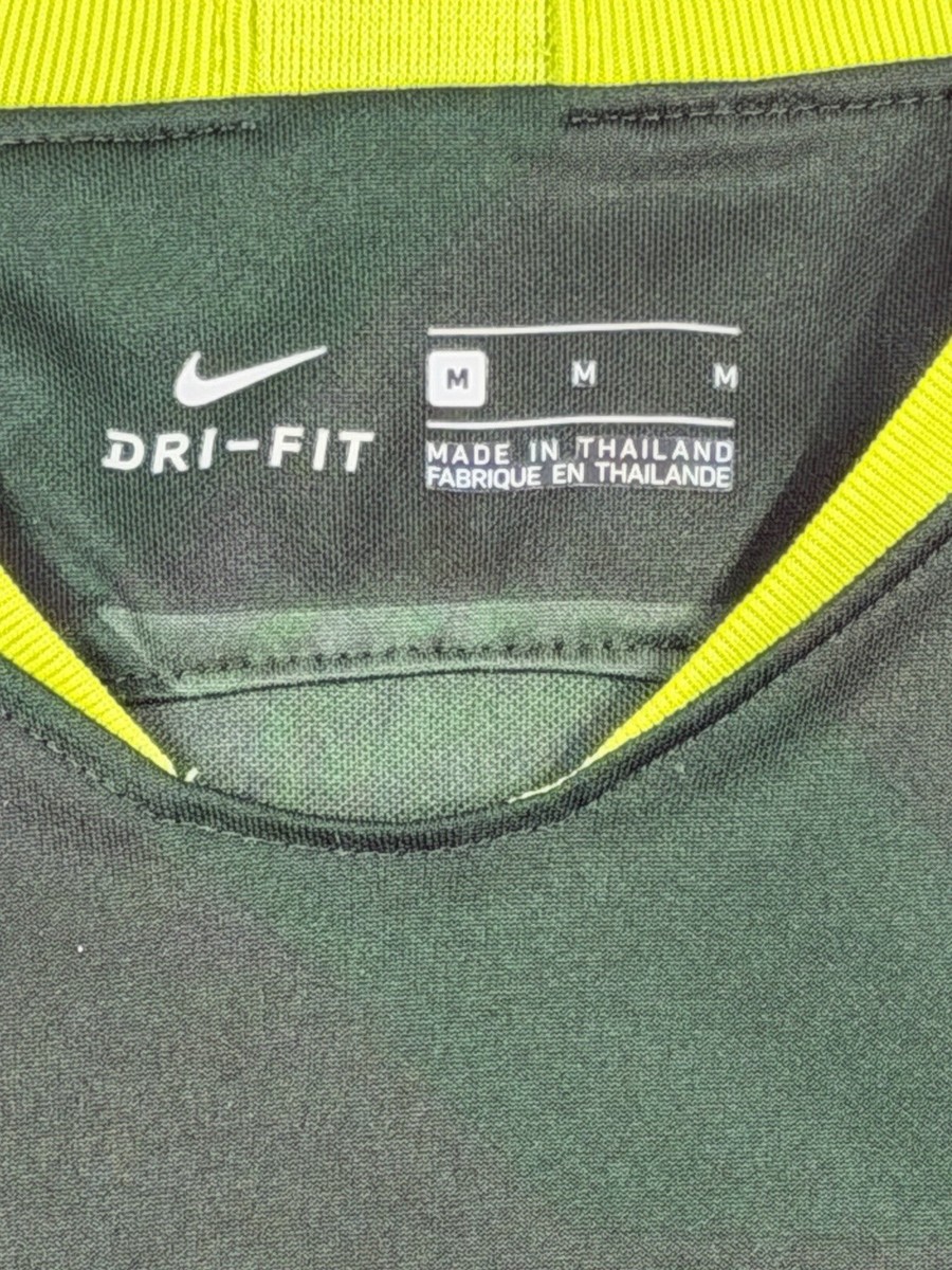 Nike Atletico Nacional Youth Soccer Jersey Green Postobon Dri-Fit